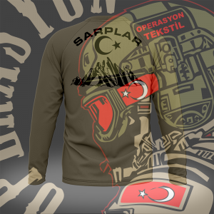 SARPLAR MİDYAT J.KOMD.TB TB. UZUN KOLLU TİŞÖRT